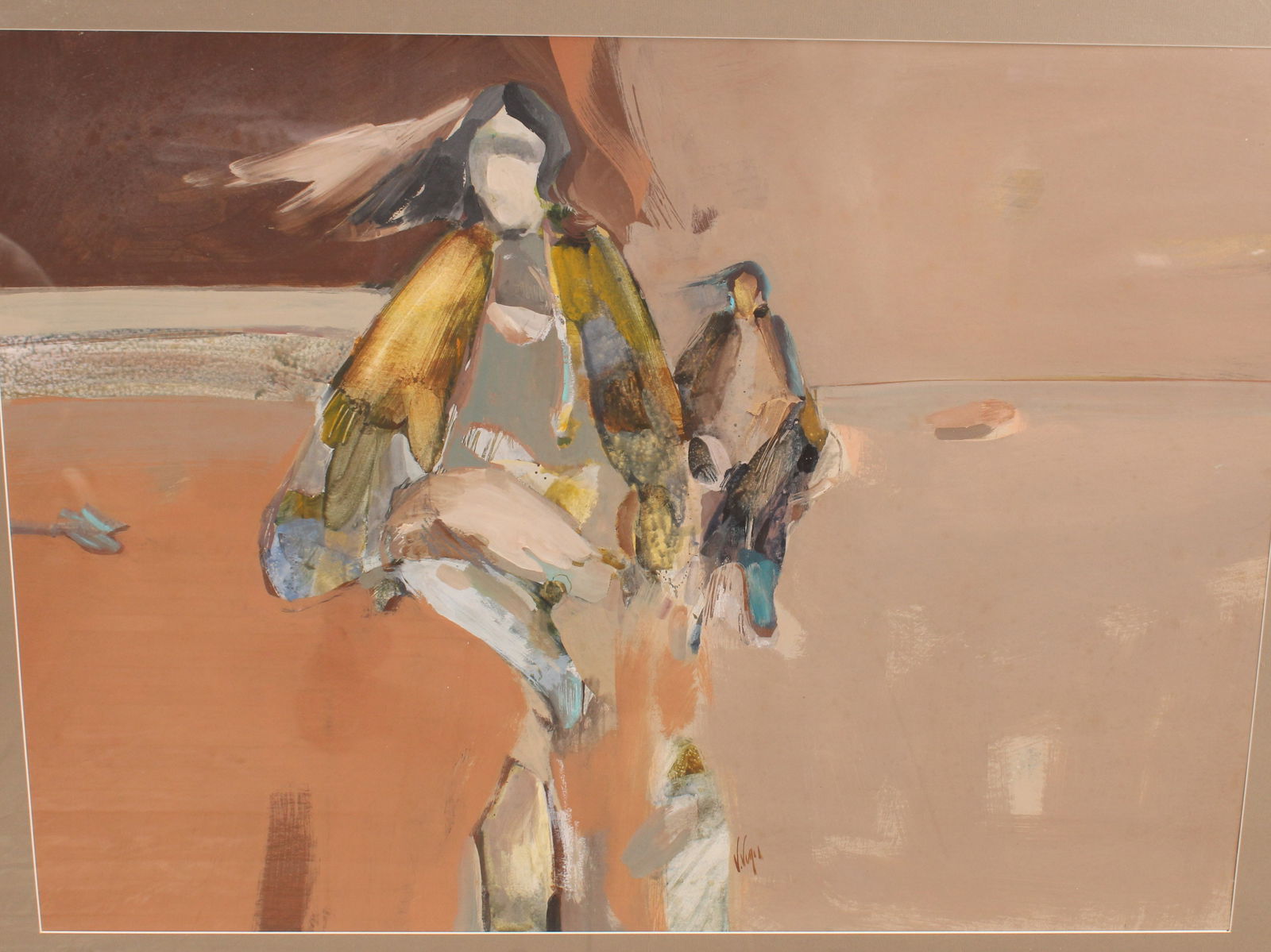 Veloy Vigil (New Mexico, 20th C) Painting (1 of 7)