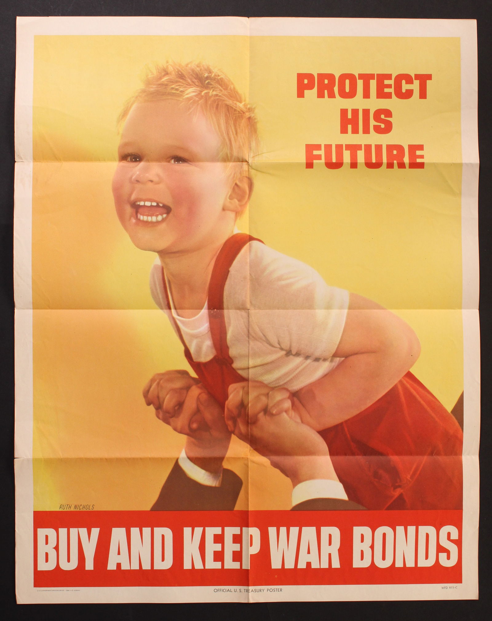 War Bonds, Protect His Future Poster (1 of 5)