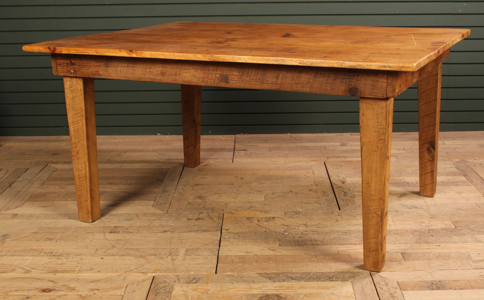 Scraped 4 Board Top, Farmhouse Table (1 of 7)