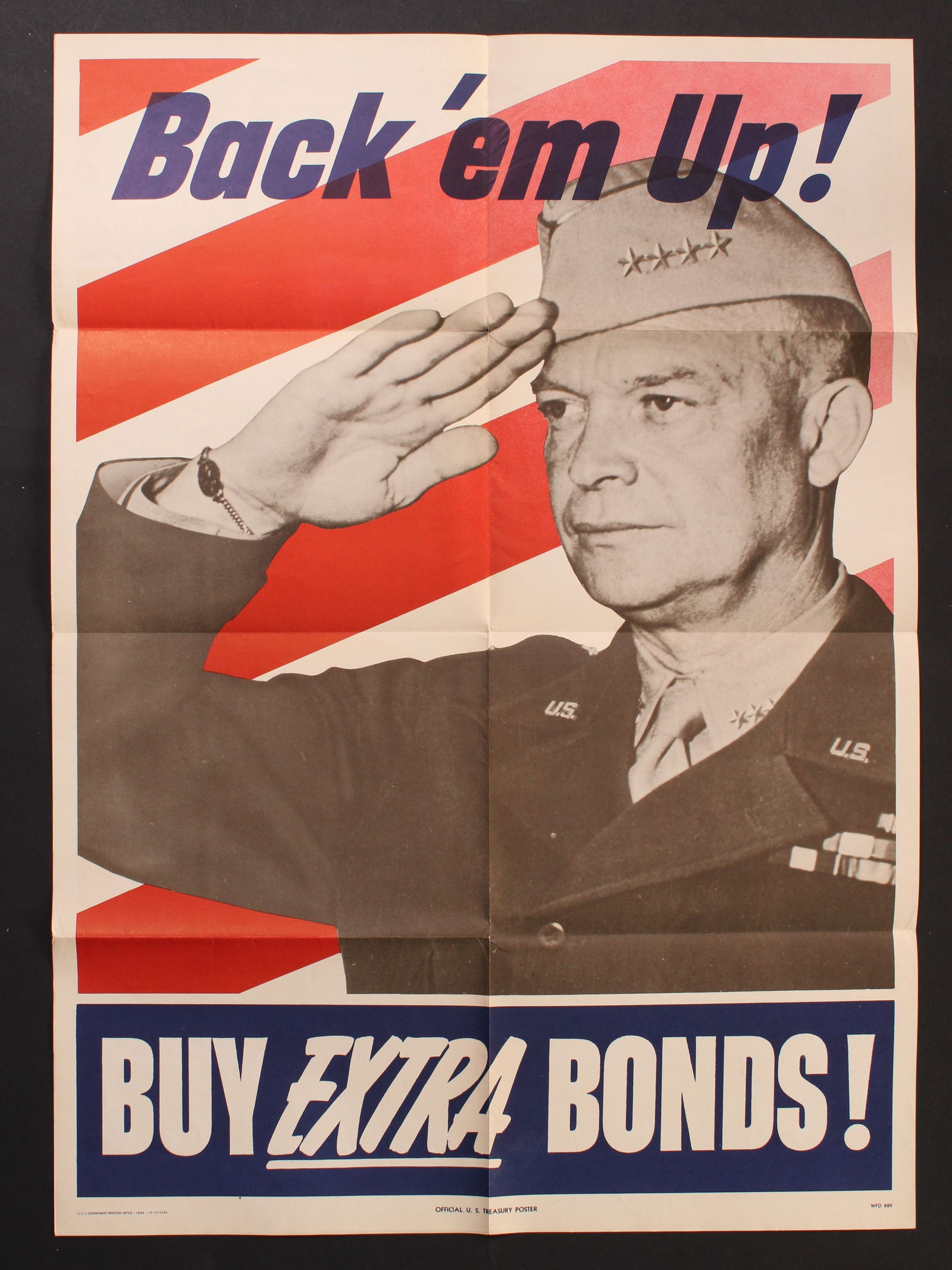 Back 'Em Up, War Bonds Poster (1 of 5)