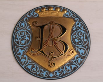 Czarist Enamel Badge