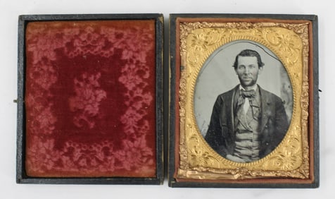 Ambrotype of Handsome Gentlemen