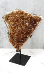 Large Citrine Specimen On Stand