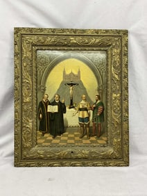 Music Box Gilt Frame