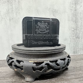 Antique Apothecary Celluloid Box, Suppositories