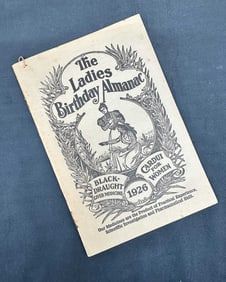 Ladies Birthday Almanac, 1926