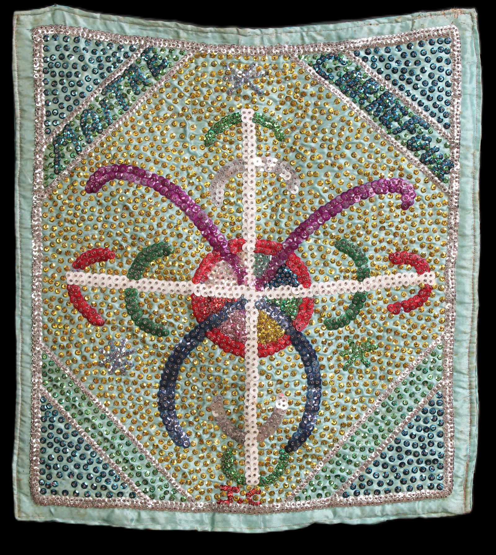 Haitian Vodou Loa, Lwa Veve Flag (1 of 7)