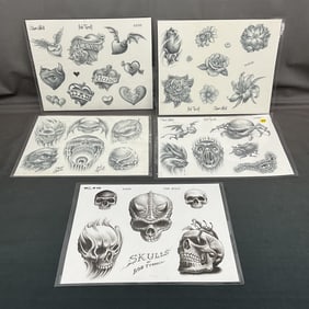 Bob Tyrell Collection, Tattoo Art Flash Sheets