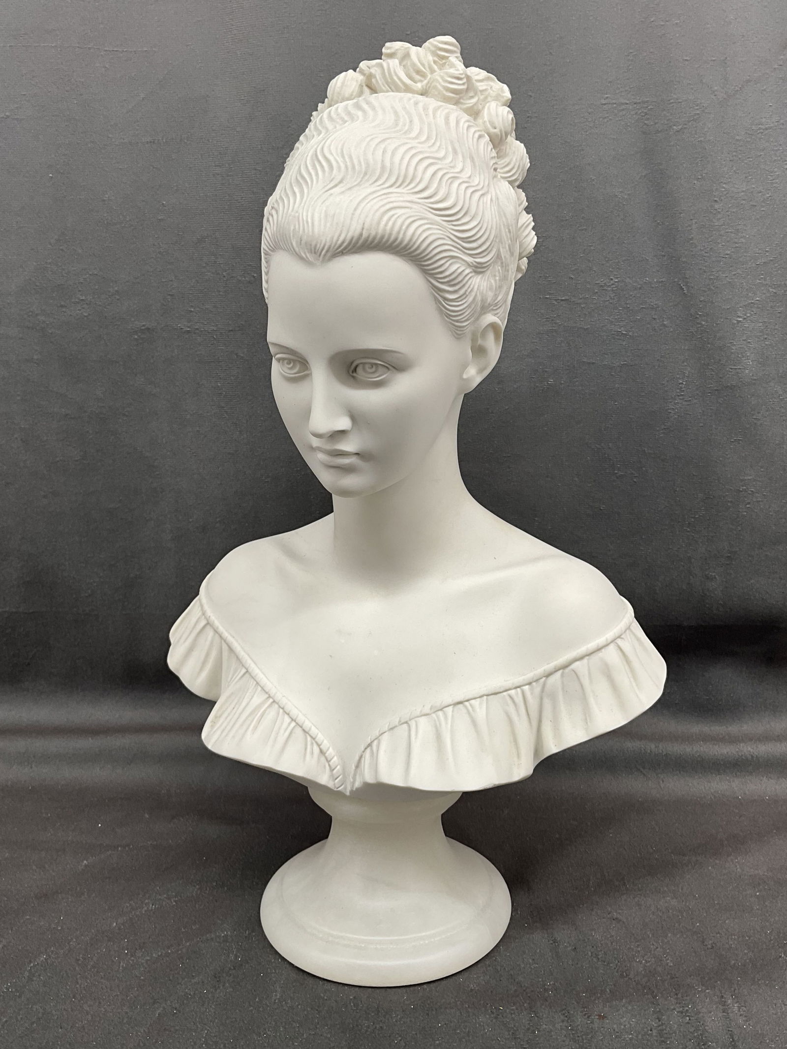 Female Bust With Ringlet Curled  Hair, A Giannelli (1 of 9)