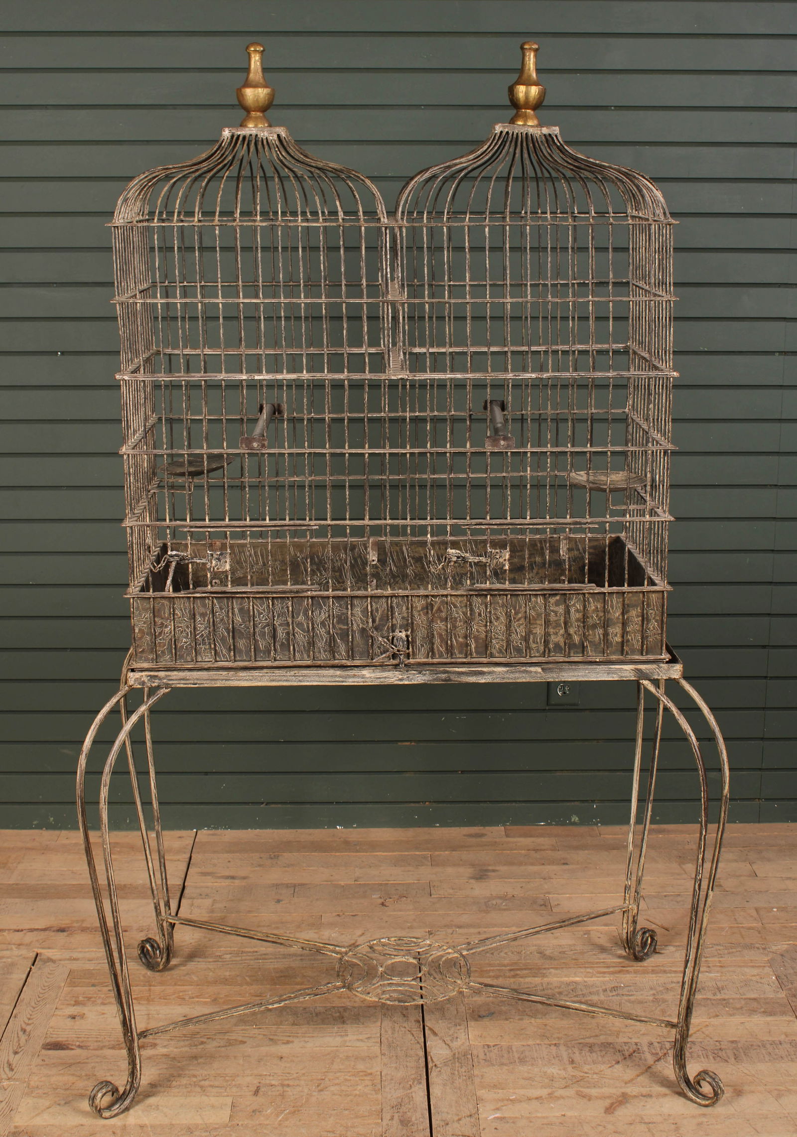 Double Spire French Style Bird Cage (1 of 10)