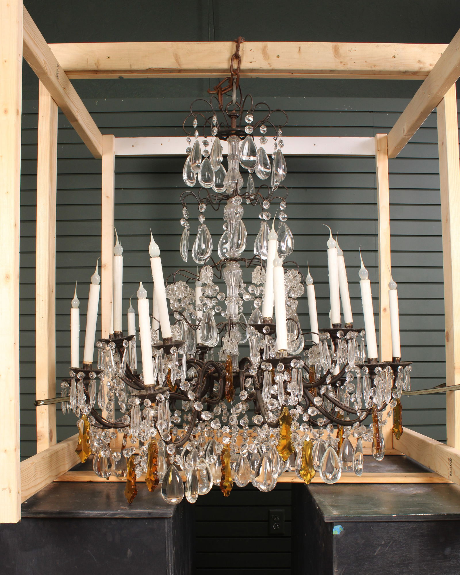 Large Scale Palace Sized French Chandelier (1 of 9)