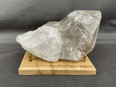 XL Quartz Crystal Point With Twin