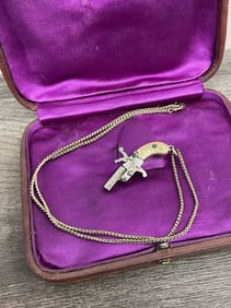Austrian Berloque, Pinfire Gun Pendant