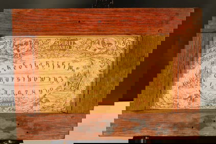 Spirit Board With Skulls, Talking Board