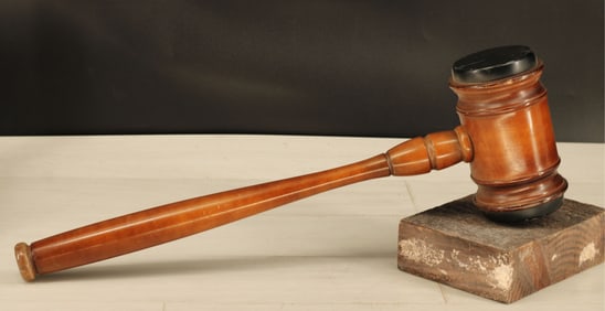 Oversized Wood Gavel