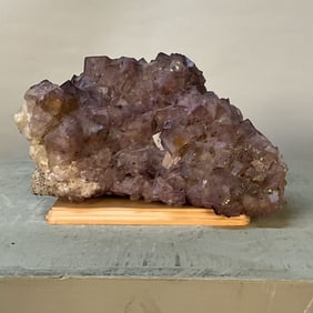 Large Elmwood Fluorite With Mica