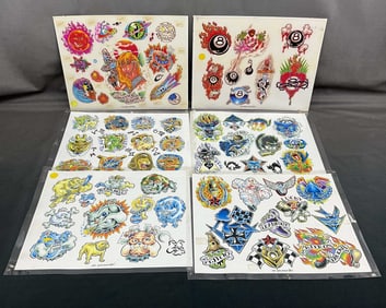 Dave Waugh Collection, Tattoo Art Flash Sheets