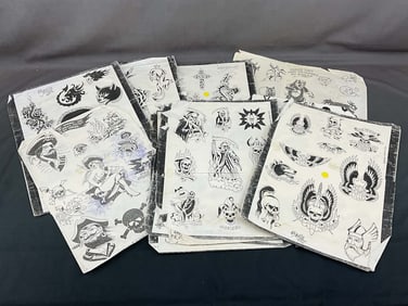 Tattoo Line Sheets, Rollo, 1980's