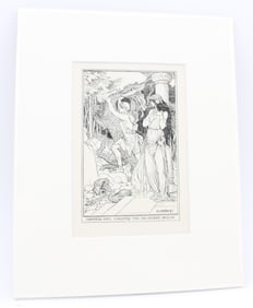 Shepard Paul Conquers the Six-Headed Dragon Print
