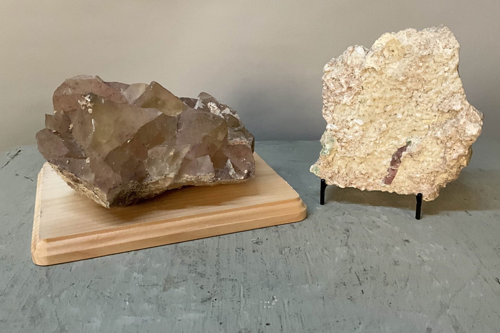 Elmwood Fluorite & Tourmaline In Matrix (1 of 13)