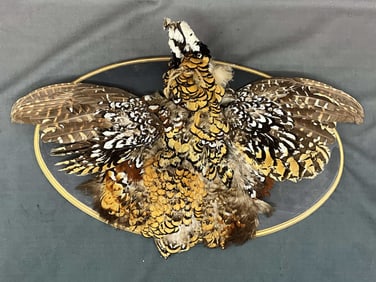 Grouse Hunting Trophy Mount