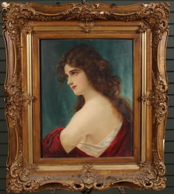 Portrait Of A Lady, Gilt Frame
