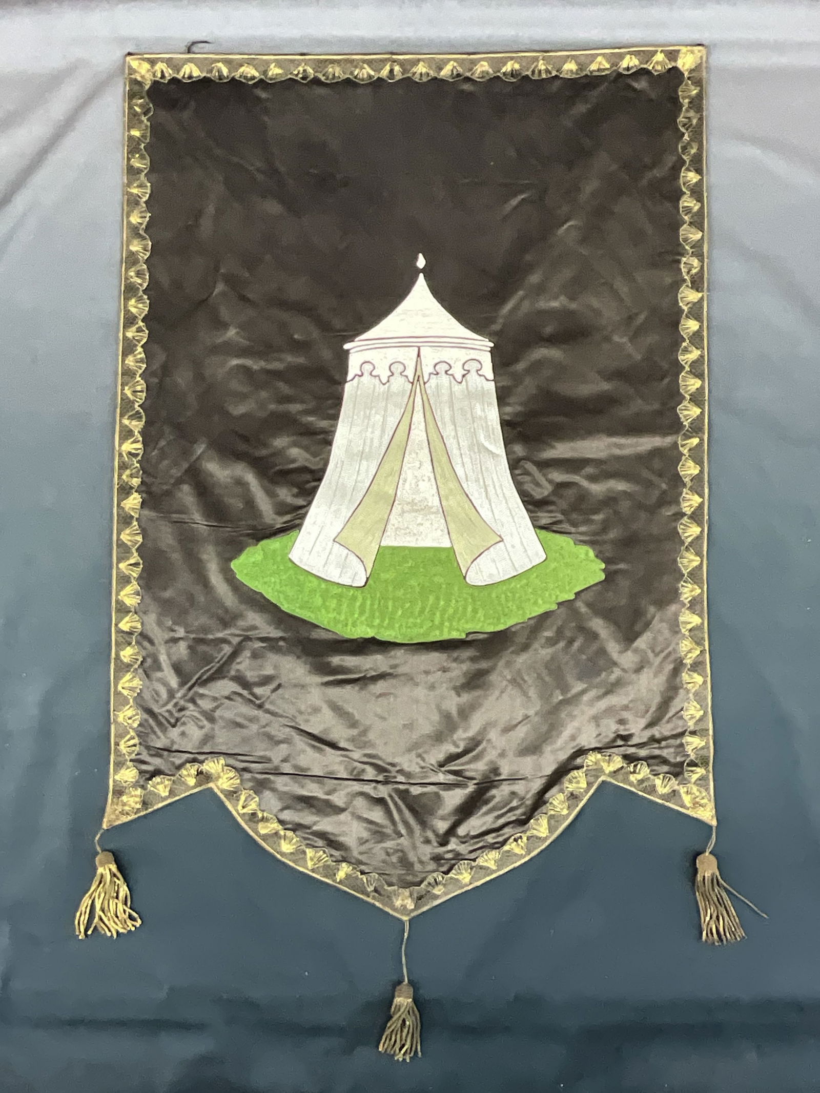 Oddfellows Ceremonial Banner With Tabernacle (1 of 10)