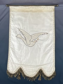 Daughter Of Rebekah Banner With Dove