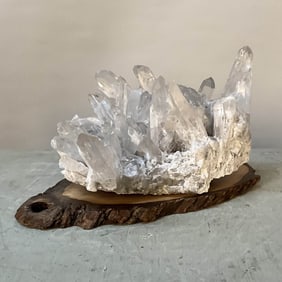 Large Clear Quartz Cluster