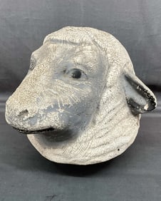 Antique Sheep Head, Molded