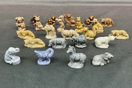 Red Rose Tea Ceramic Animals