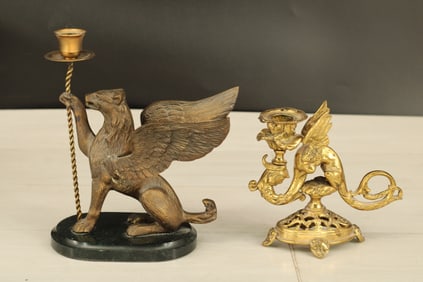 Harpy, Dracopopodis, & Griffin Candlestick Group