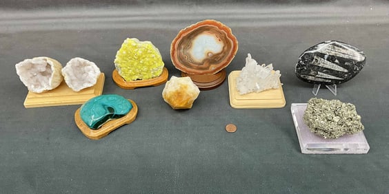 Chrysocolla, Agate, Citrine, Quartz & More