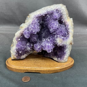 Amethyst On Stand