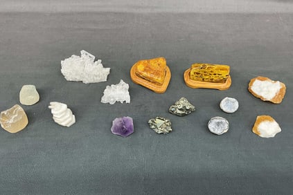 Quartz, Calcite, Pyrite & More