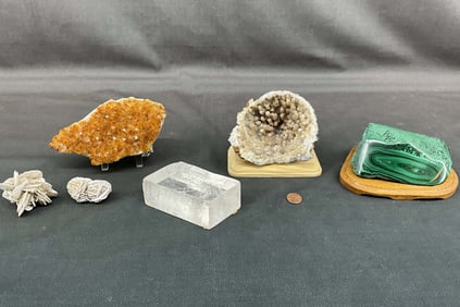 Malachite, Citrine, Geode & More