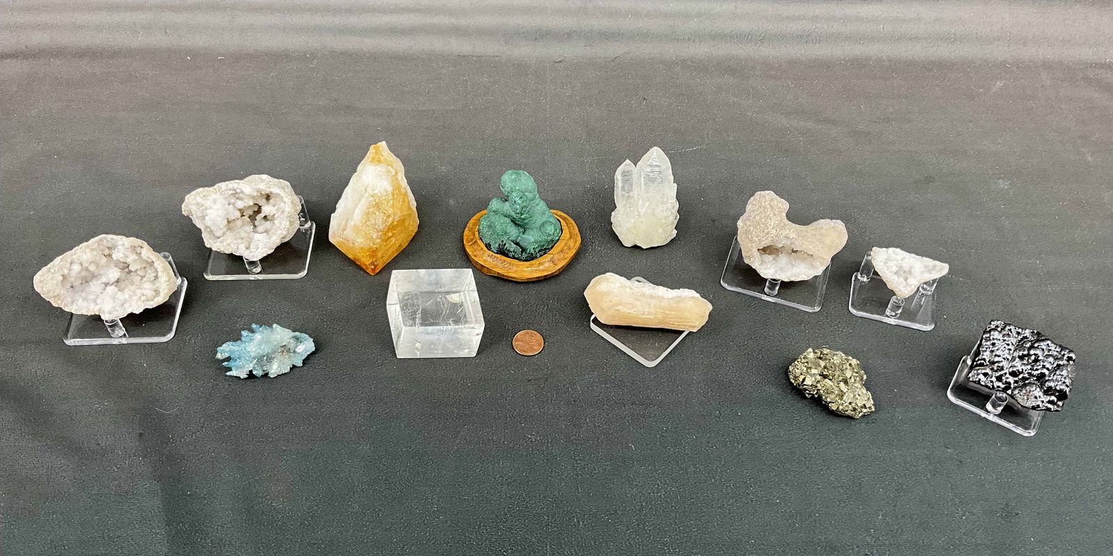 Quartz, Pyrite, Calcite, Mixed Group (1 of 15)
