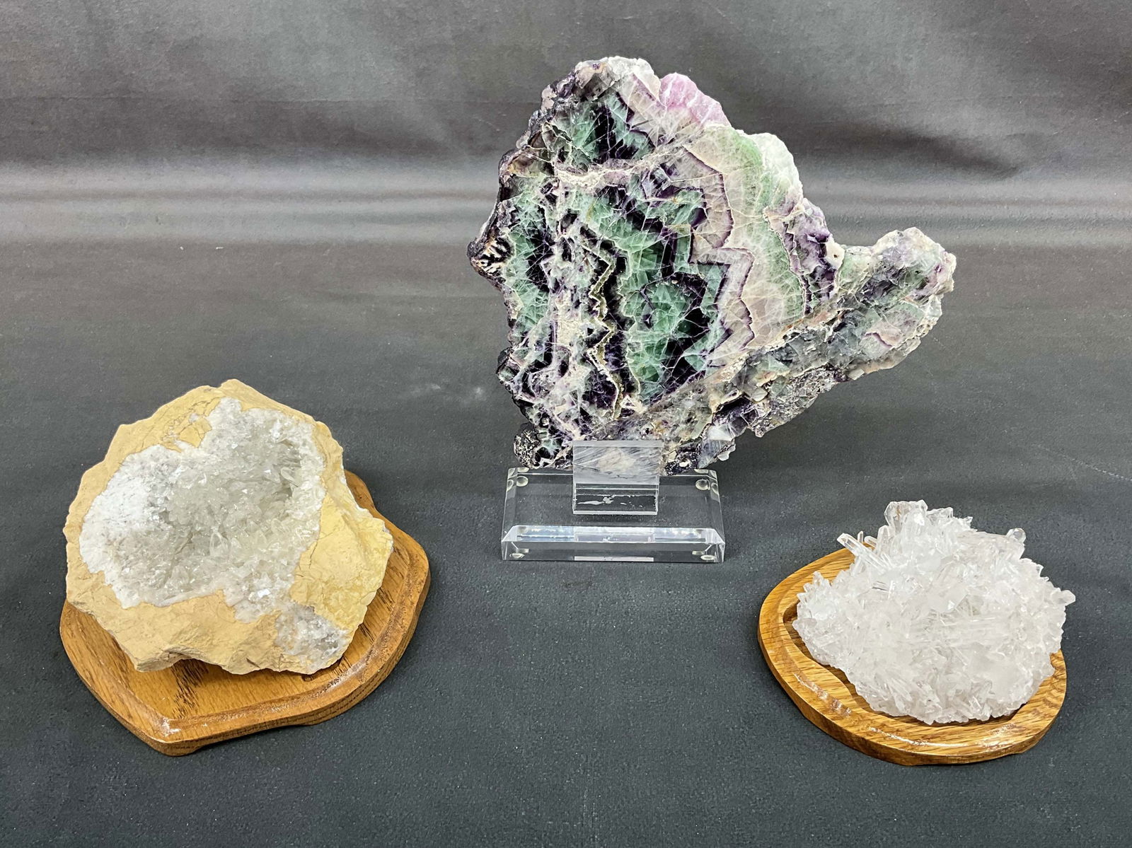 Calcite Geode, Quartz, Fluorite (1 of 9)