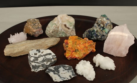 Mangano Calcite, Aragonite, Orpriment