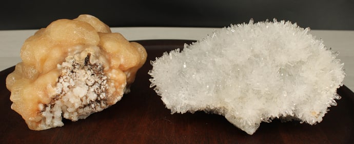 Large Calcite & Quartz Cluster