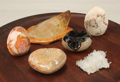 Polychrome Jasper, septarian, Agate