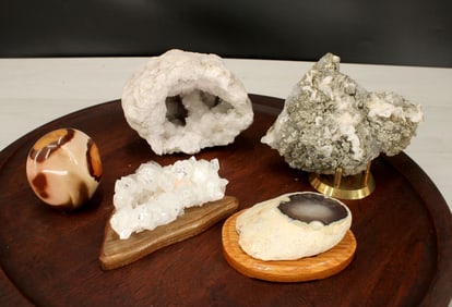 Polychrome Jasper, Agate Eye, Geode