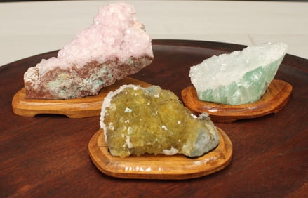 Yellow Fluorite, Green Fluorite