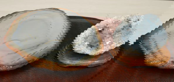 Large Agate & Celestite