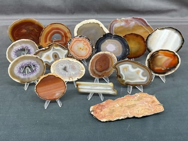 Selection of Agate Slabs