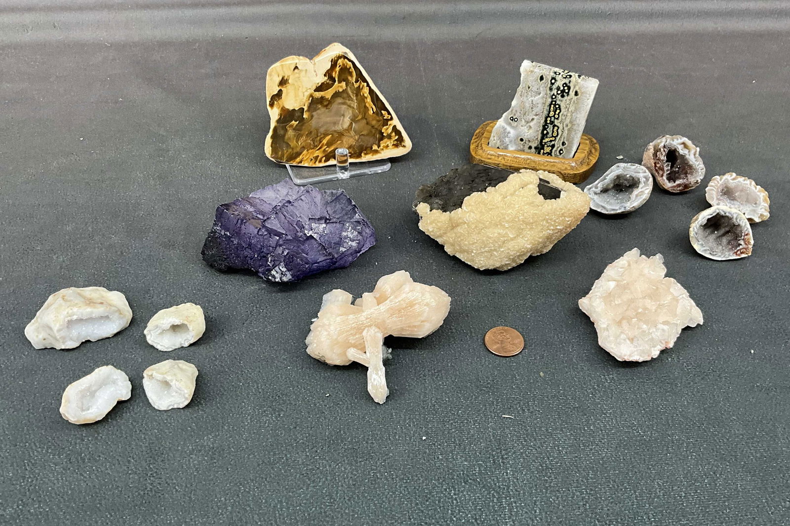 Elmwood Fluorite, Morion Quartz, Ocean Jasper (1 of 15)