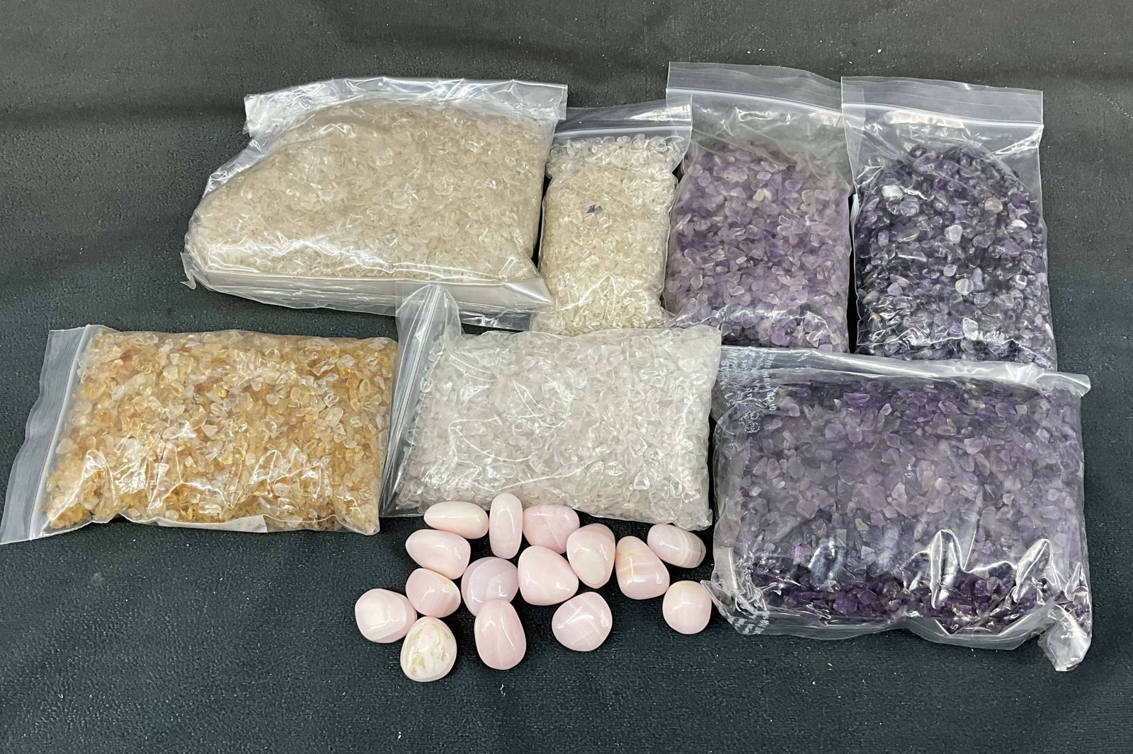 Generous Lot of Crystal Chips (1 of 6)