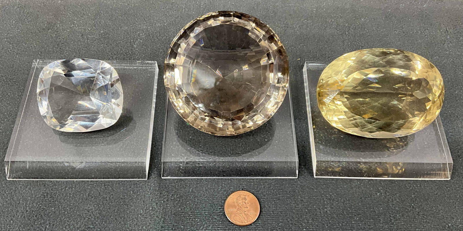 Gem Cut Smokey Quartz & Citrine (1 of 11)