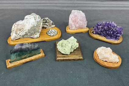 Ocean Jasper Triplet, Doubled Sided Amethyst