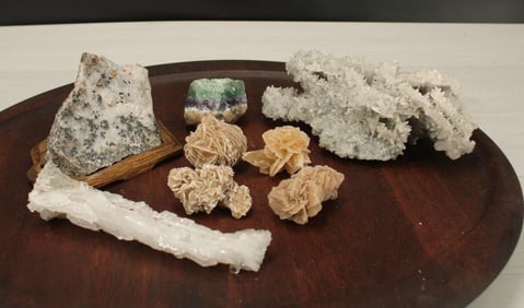 dolomite, Fluorite, Quartz